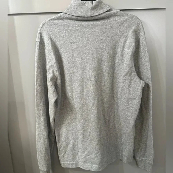 JCrew Turtle Neck Women’s Medium Gray Cotton - Picture 5 of 6
